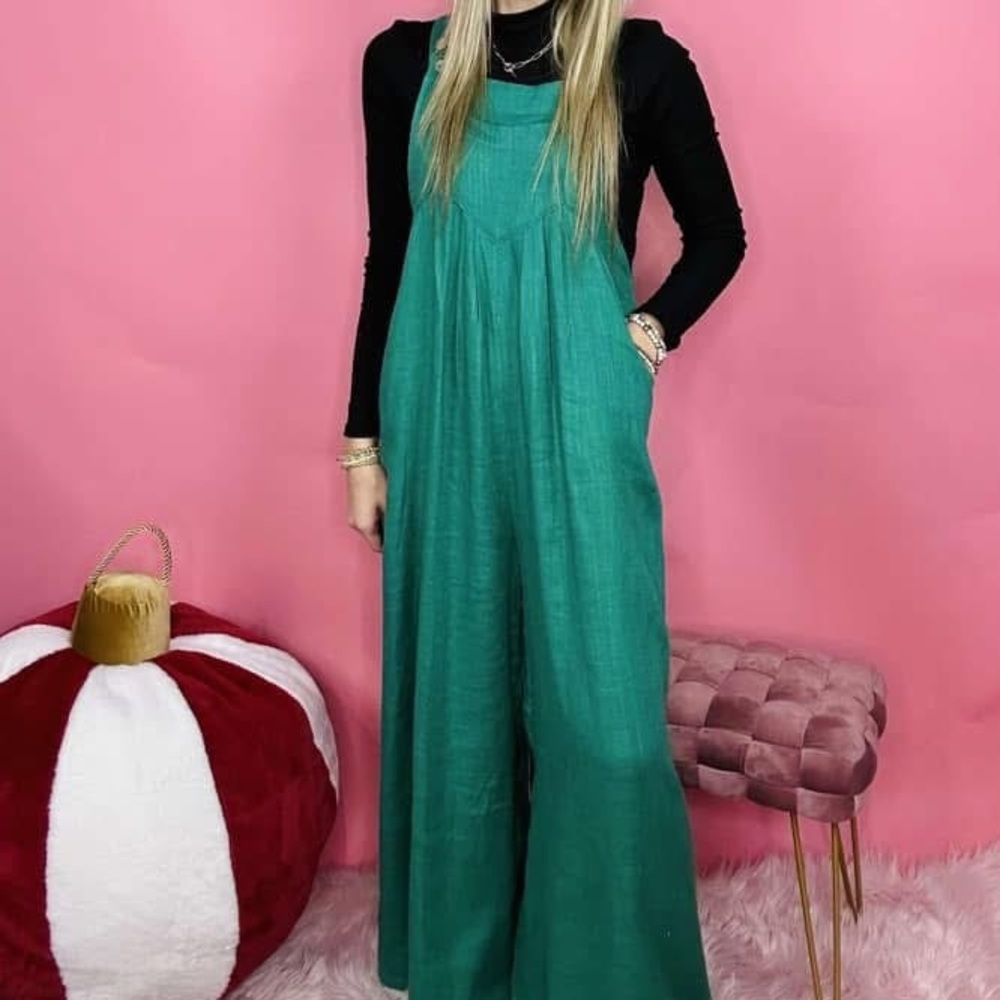 Bibi Green overalls